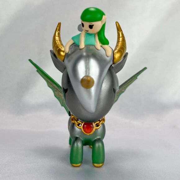 Tokidoki Unicorno Fairy Series Dragon Fairy 3” Vinyl Figure New w/ Box & Sticker - Picture 6 of 7